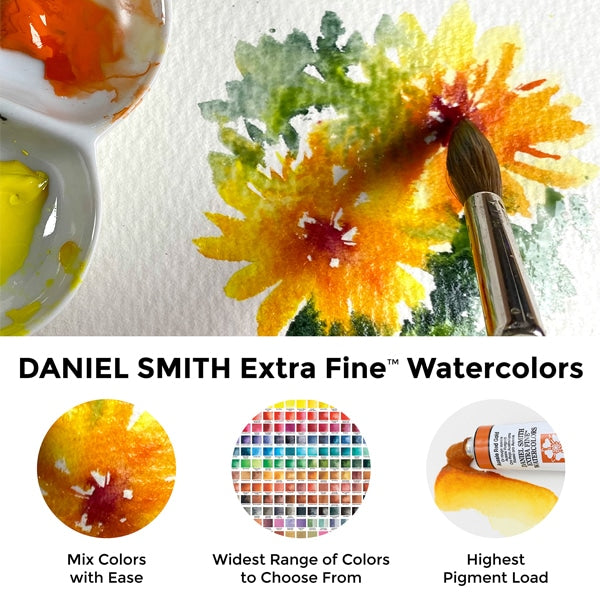 Daniel Smith Watercolours 15ml Tubes Entire Range & Mediums