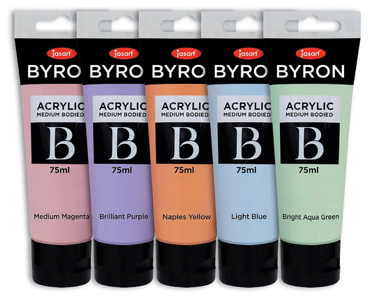 Jasart Byron Acrylic Set 5 Pastel