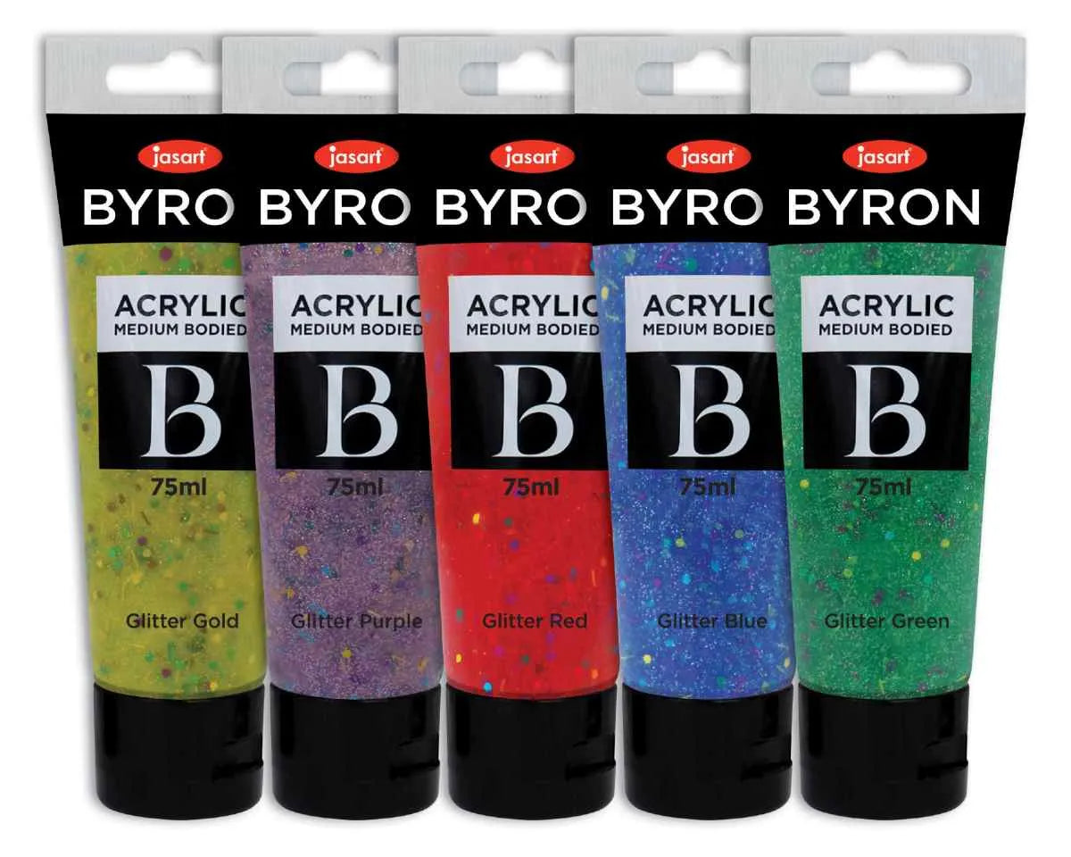 Jasart Byron Acrylic Set 5 Glitter