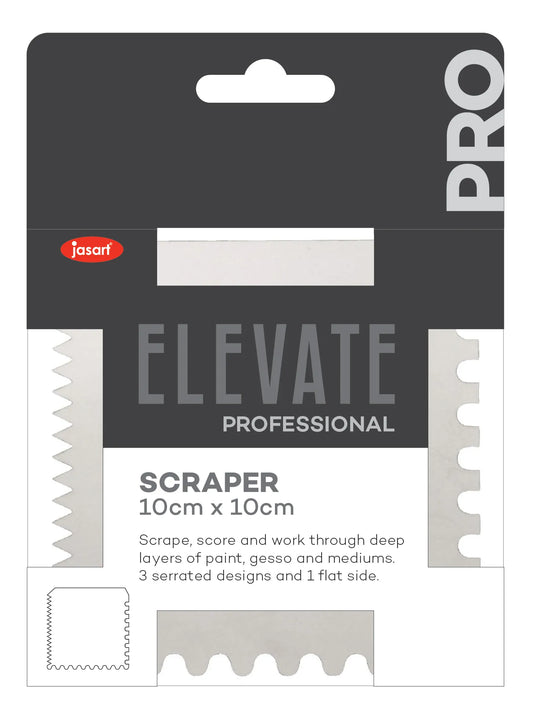 Jasart Elevate Professional Scraper 10 x 10cm
