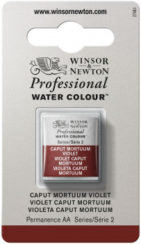 Winsor & Newton Artists' W/C Half Pan Caput Mortuum Violet