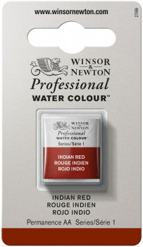 Winsor & Newton Artists' W/C Half Pan Indian Red