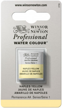Winsor & Newton Artists' W/C Half Pan Naples Yellow