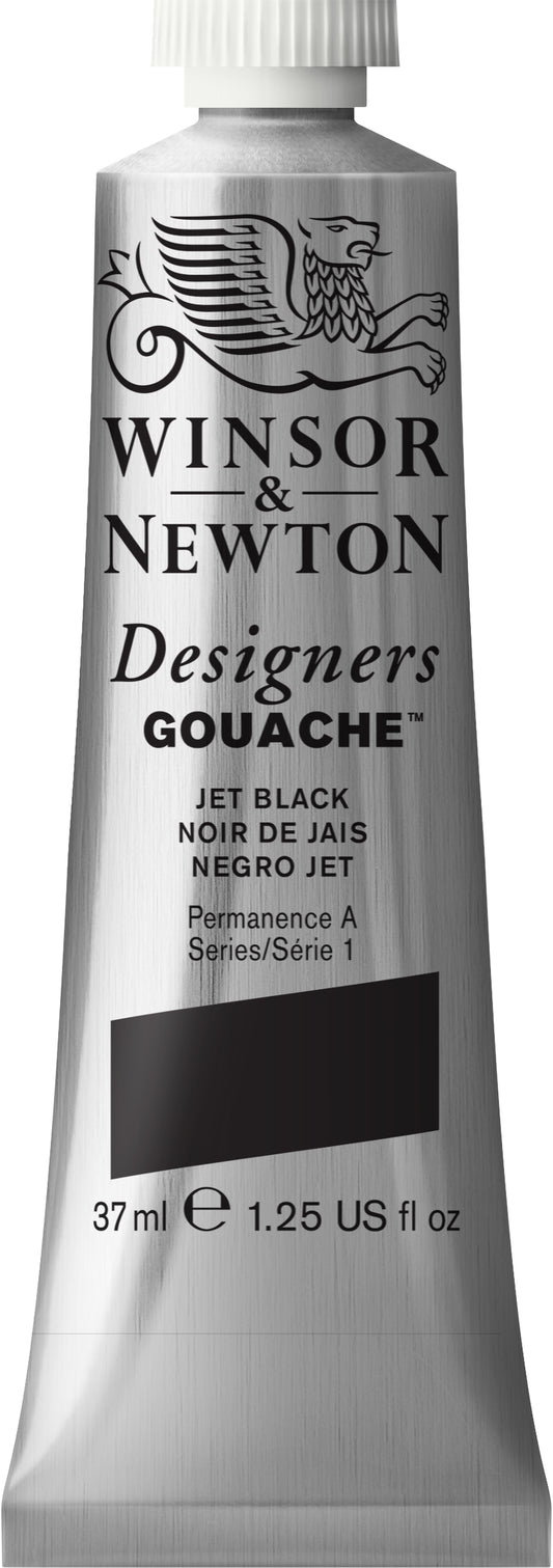 Winsor & Newton Designers Gouache 37ml Jet Black
