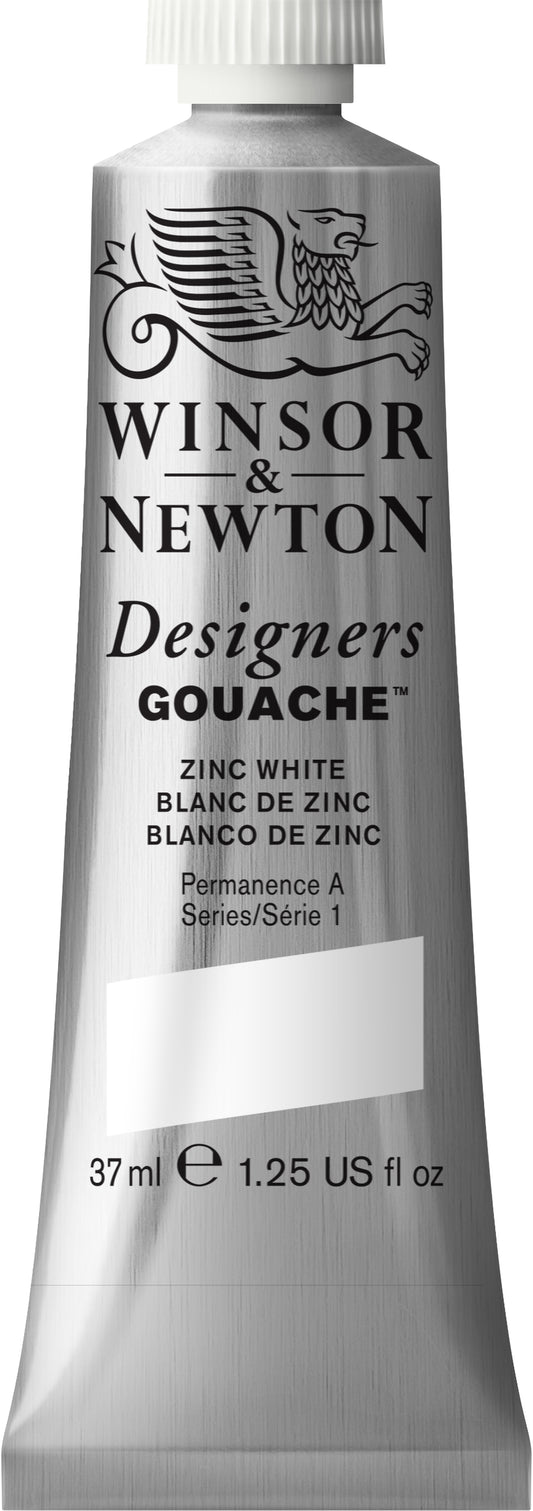 Winsor & Newton Designers Gouache 37ml Zinc White