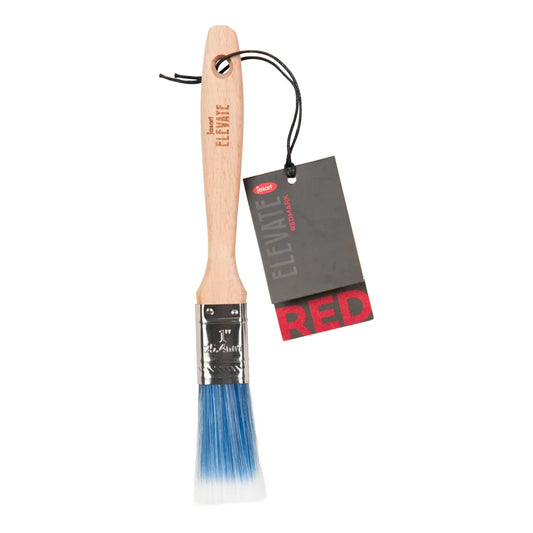 Jasart Elevate Red Blue Nylon Brush 1"