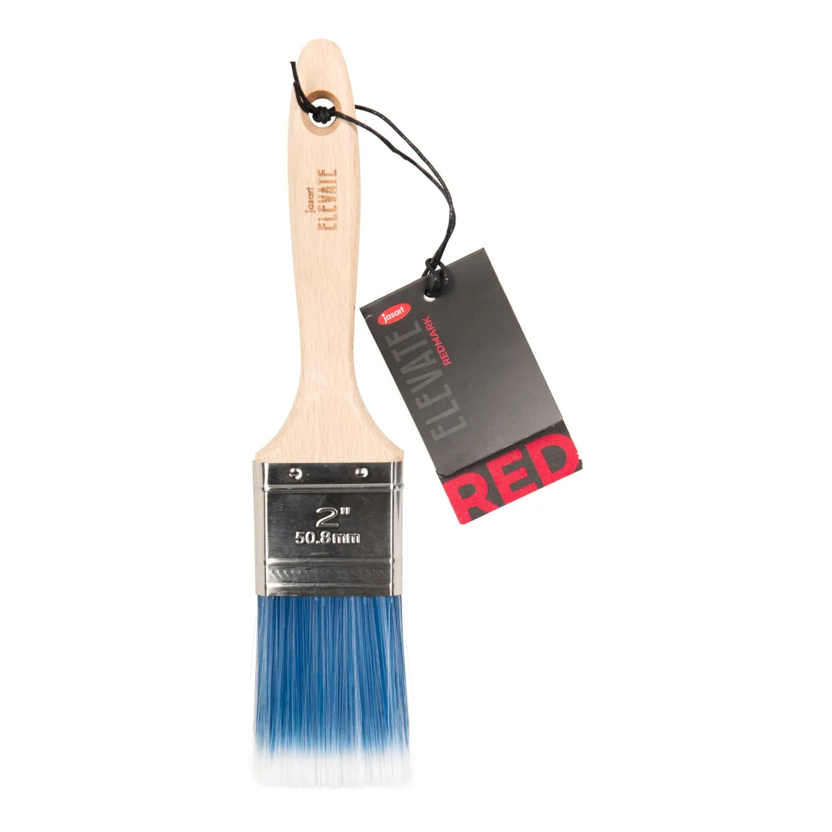 Jasart Elevate Red Blue Nylon Brush 2"