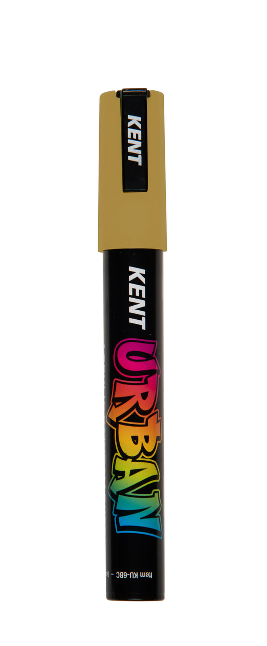 Kent Urban Paint Marker 6mm Nib Metallic Gold