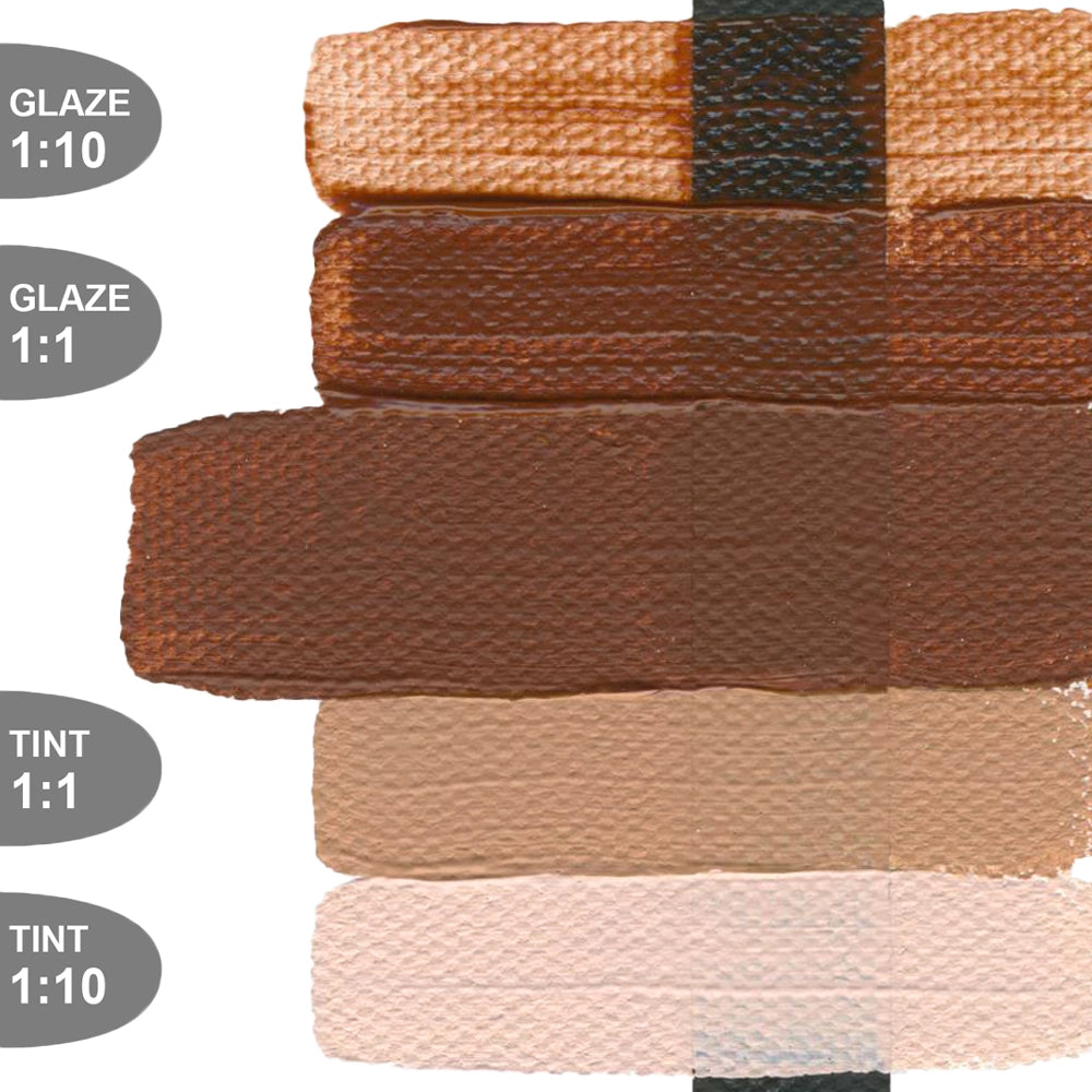 Golden Heavy Body Acrylic 473ml Burnt Sienna