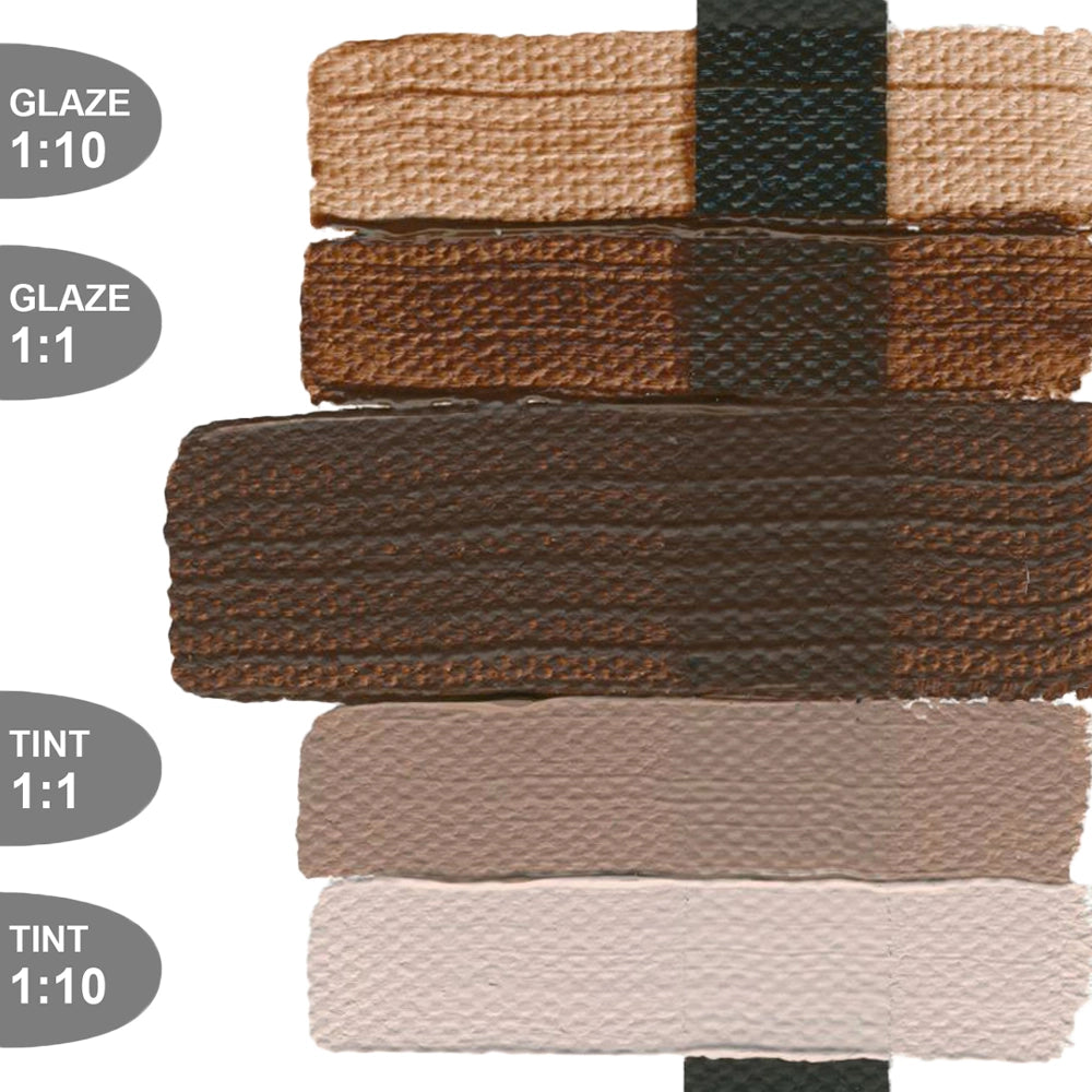 Golden Heavy Body Acrylic 473ml Burnt Umber Light