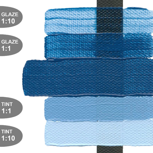 Golden Heavy Body Acrylic 148ml Cerulean Blue Deep