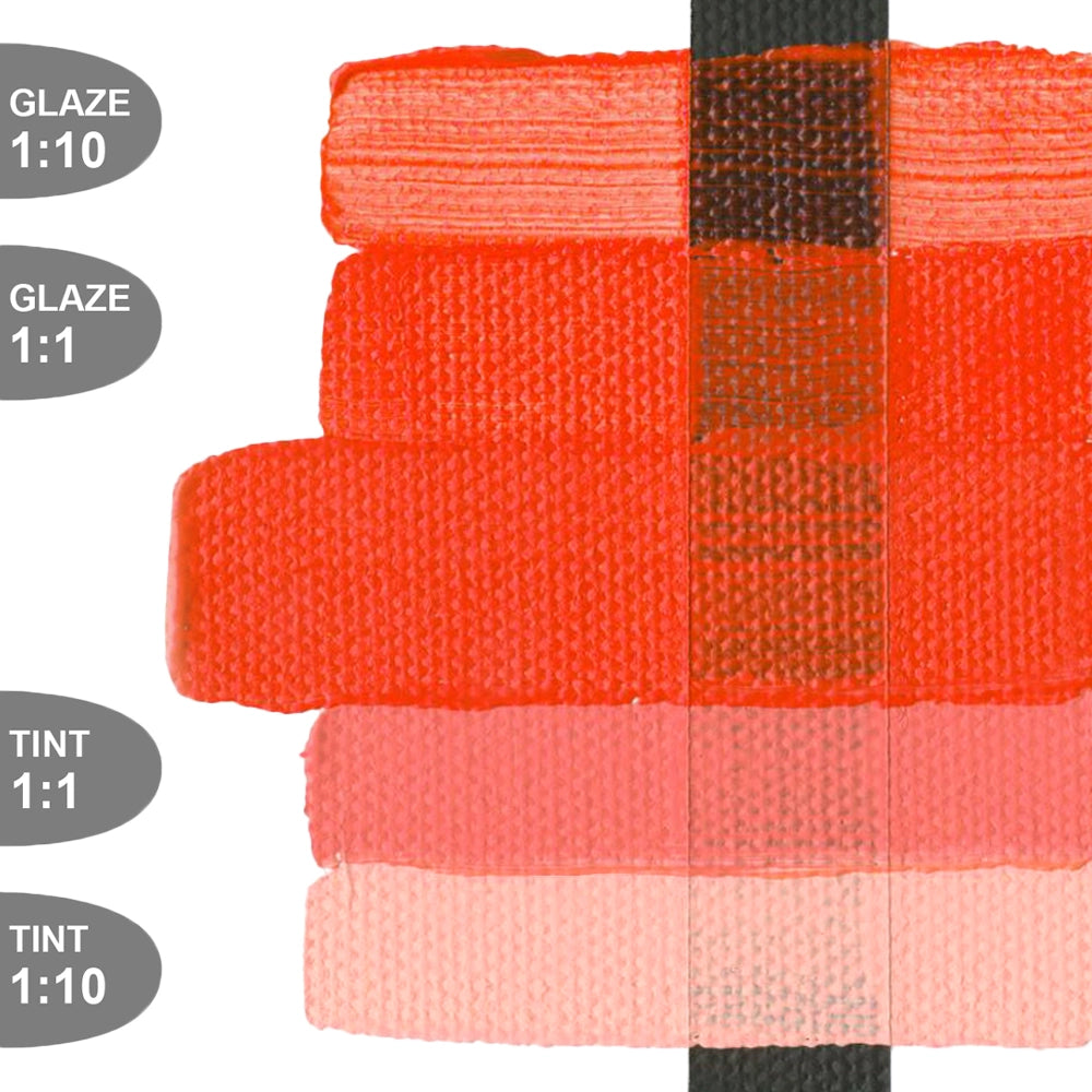 Golden Heavy Body Acrylic 473ml Cadmium Red Light