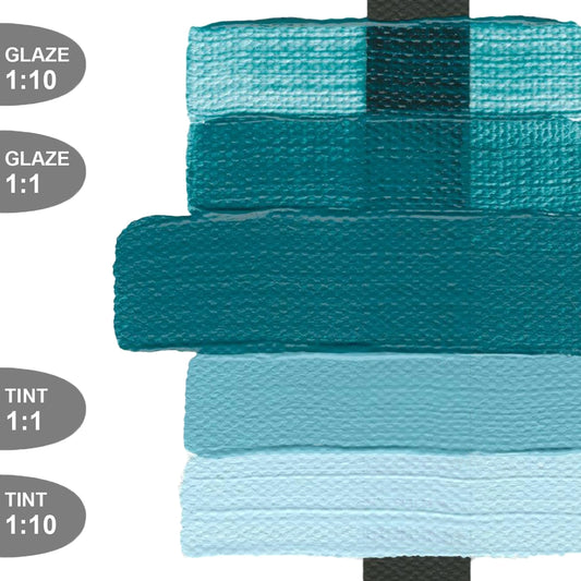 Golden Heavy Body Acrylic 237ml Cobalt Turquois