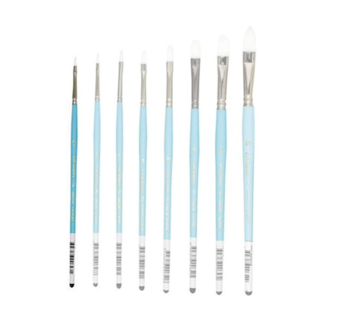 114F Art Basics Series Taklon Filbert Size 0