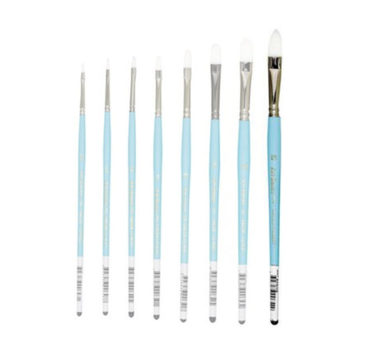 114F Art Basics Series Taklon Filbert Size 12