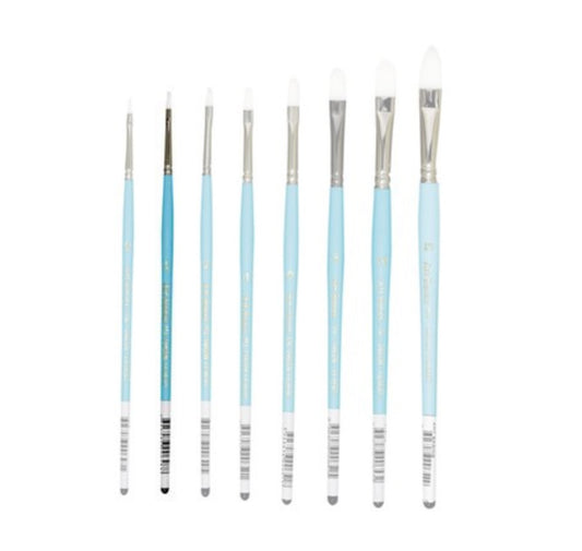 114F Art Basics Series Taklon Filbert Size 1