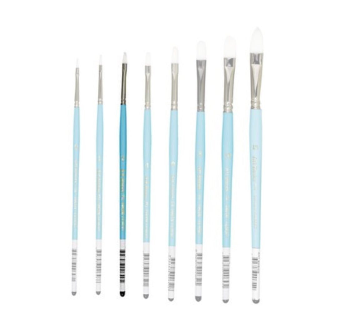 114F Art Basics Series Taklon Filbert Size 2