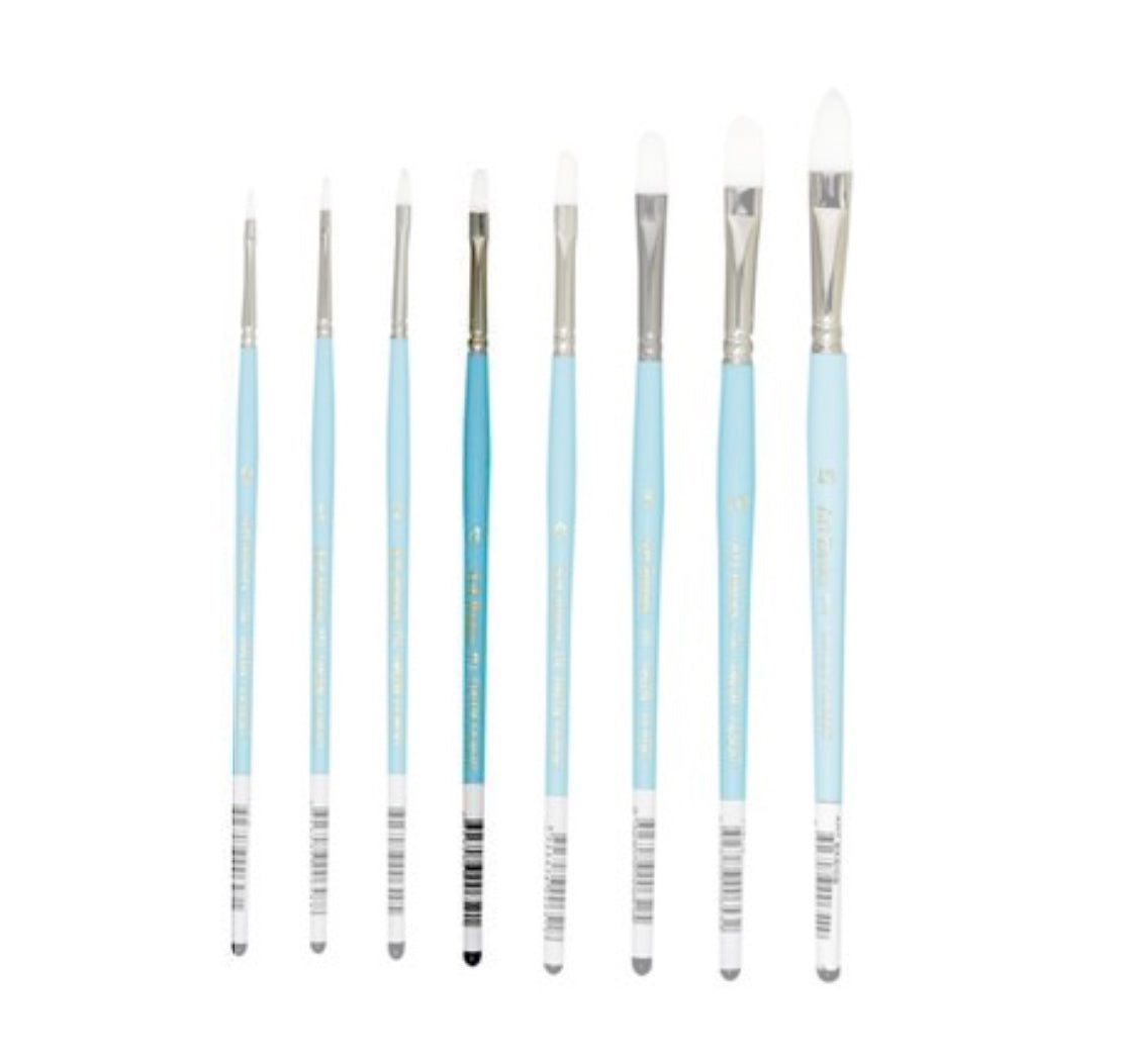 114F Art Basics Series Taklon Filbert Size 4