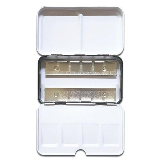 Mungyo Empty Watercolour Tin Case Small Holds 12 Half Pans