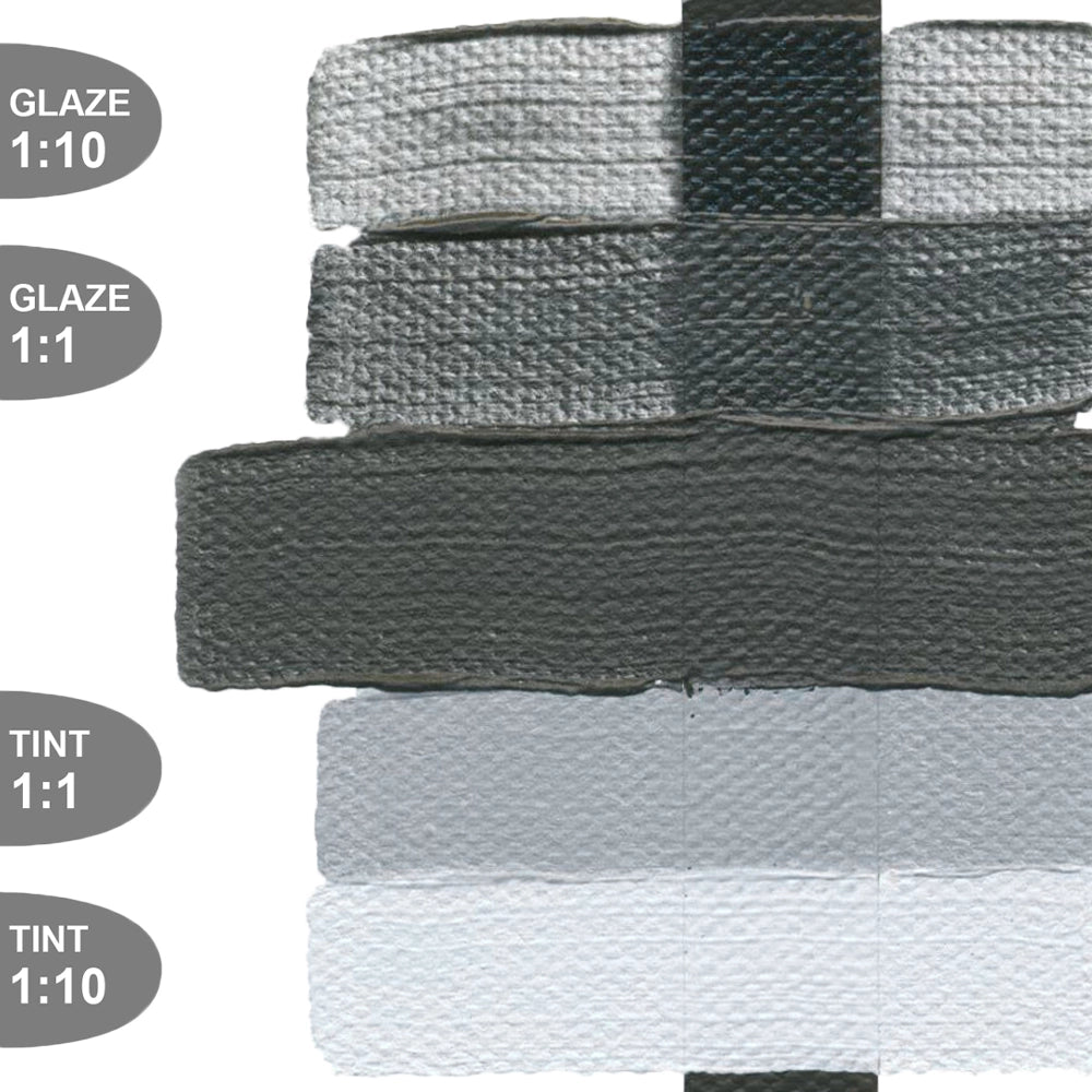 Golden Heavy Body Acrylic 237ml Graphite Gray