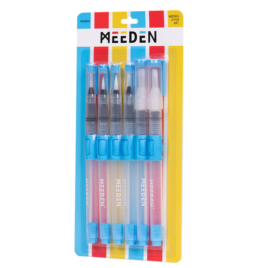 Meeden Aquaflow Brush Round Set of 6