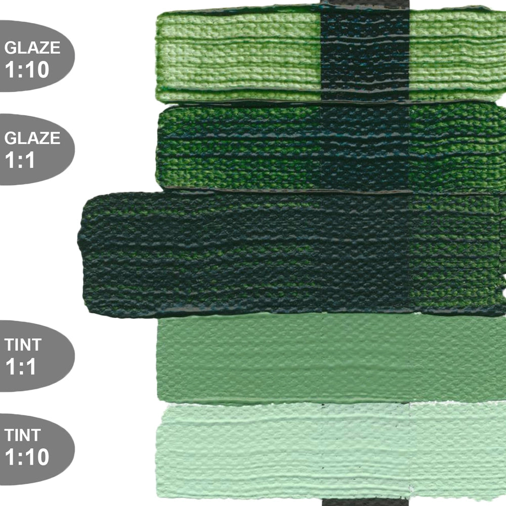 Golden Heavy Body Acrylic 237ml Jenkins Green