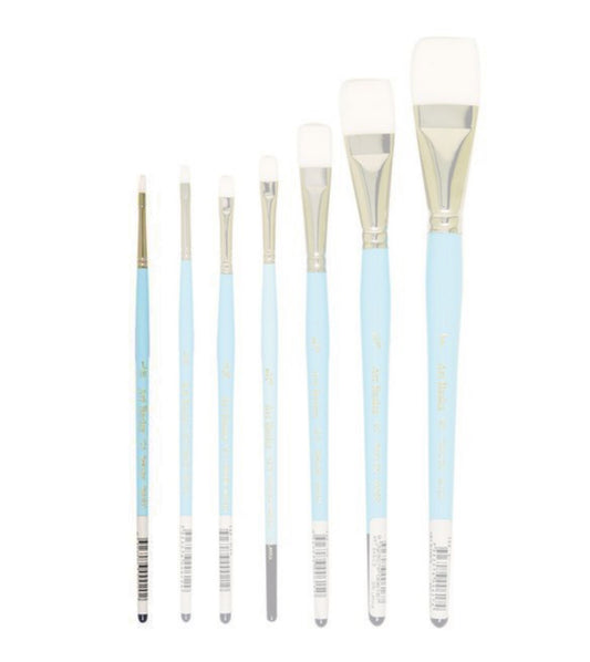 123F Art Basics Series Taklon Short Flat Size 1/16