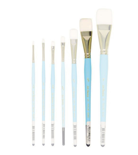 123F Art Basics Series Taklon Short Flat Size 1/2