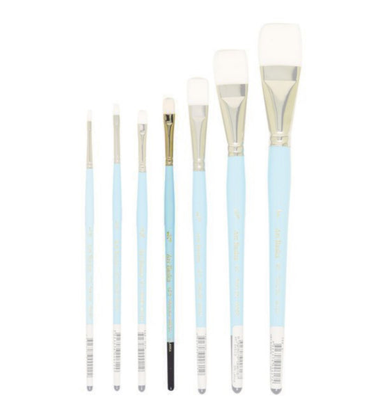 123F Art Basics Series Taklon Short Flat Size 1/4