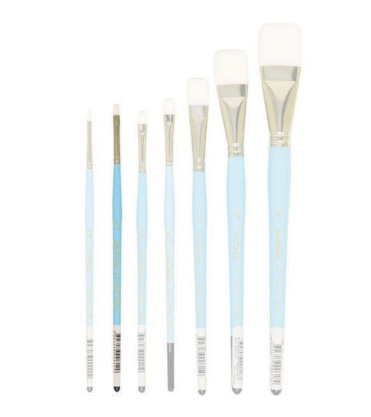 123F Art Basics Series Taklon Short Flat Size 1/8