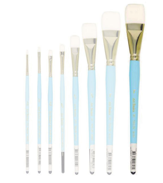 123F Art Basics Series Taklon Short Flat Size 1"