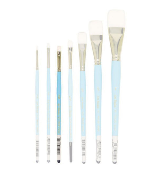 123F Art Basics Series Taklon Short Flat Size 3/16