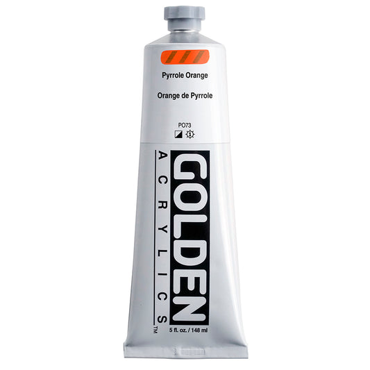 Golden Heavy Body Acrylic 148ml Pyrrole Orange