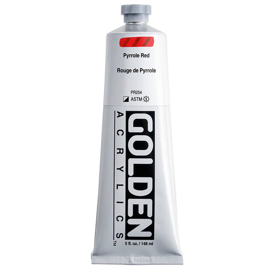 Golden Heavy Body Acrylic 148ml Pyrrole Red