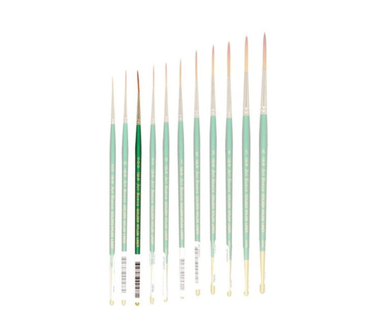 130R Art Basics Golden Nylon Rigger Watercolour Size 3/0