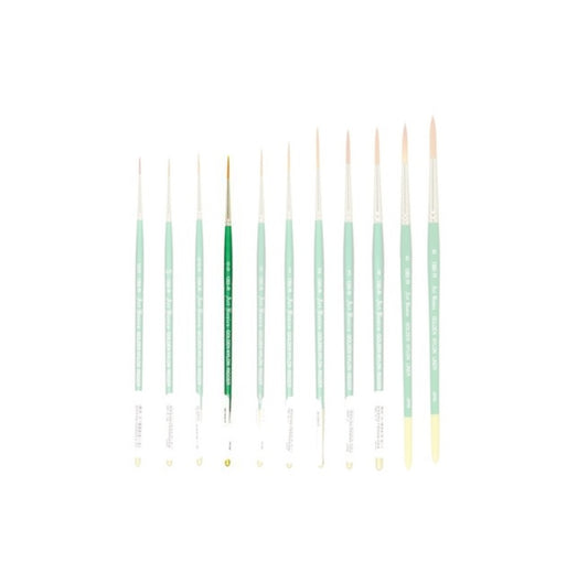 1365R Art Basics Golden Nylon Liner Watercolour Size 2/0