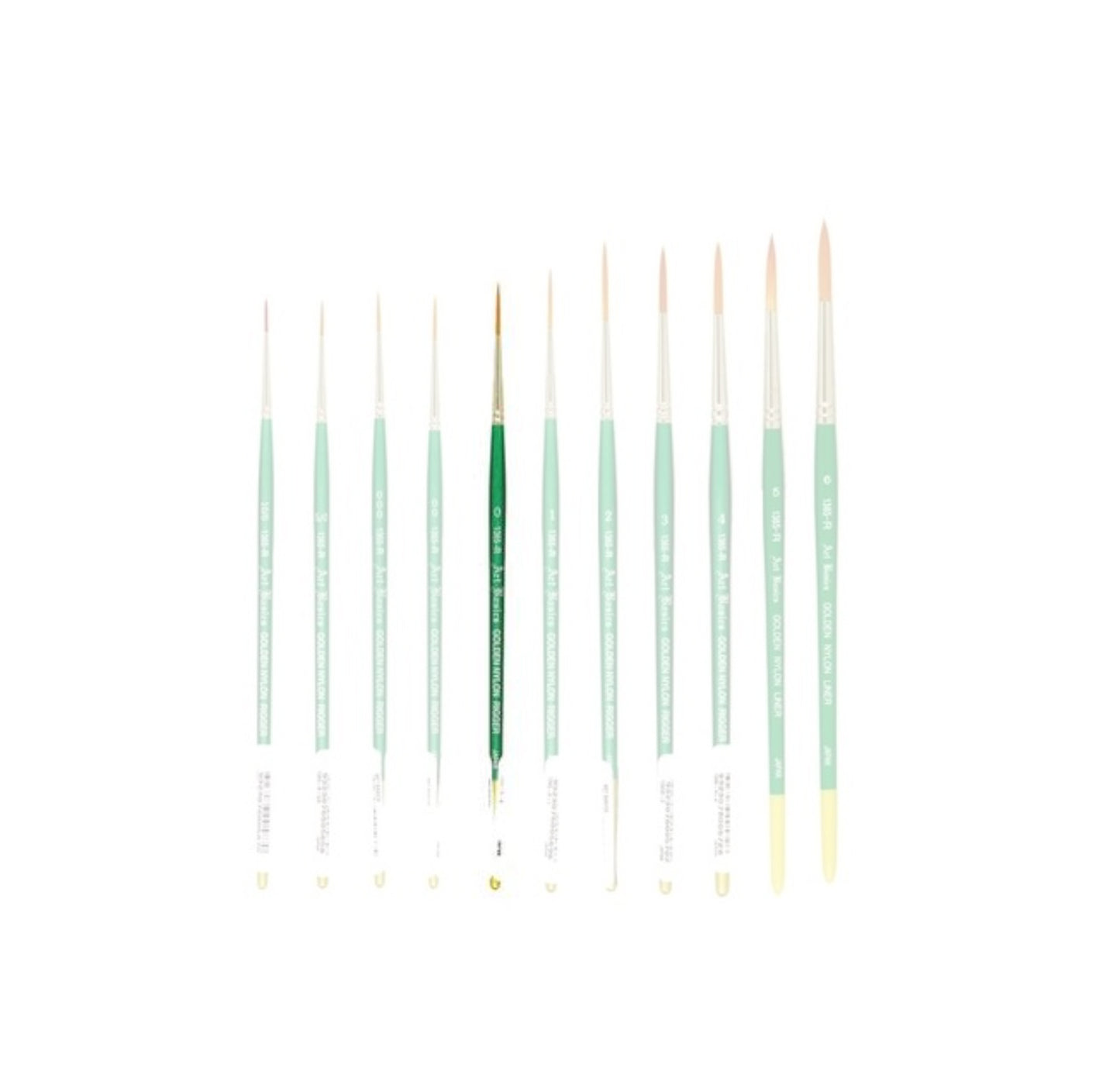 1365R Art Basics Golden Nylon Liner Watercolour Size 0