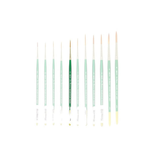 1365R Art Basics Golden Nylon Liner Watercolour Size 0