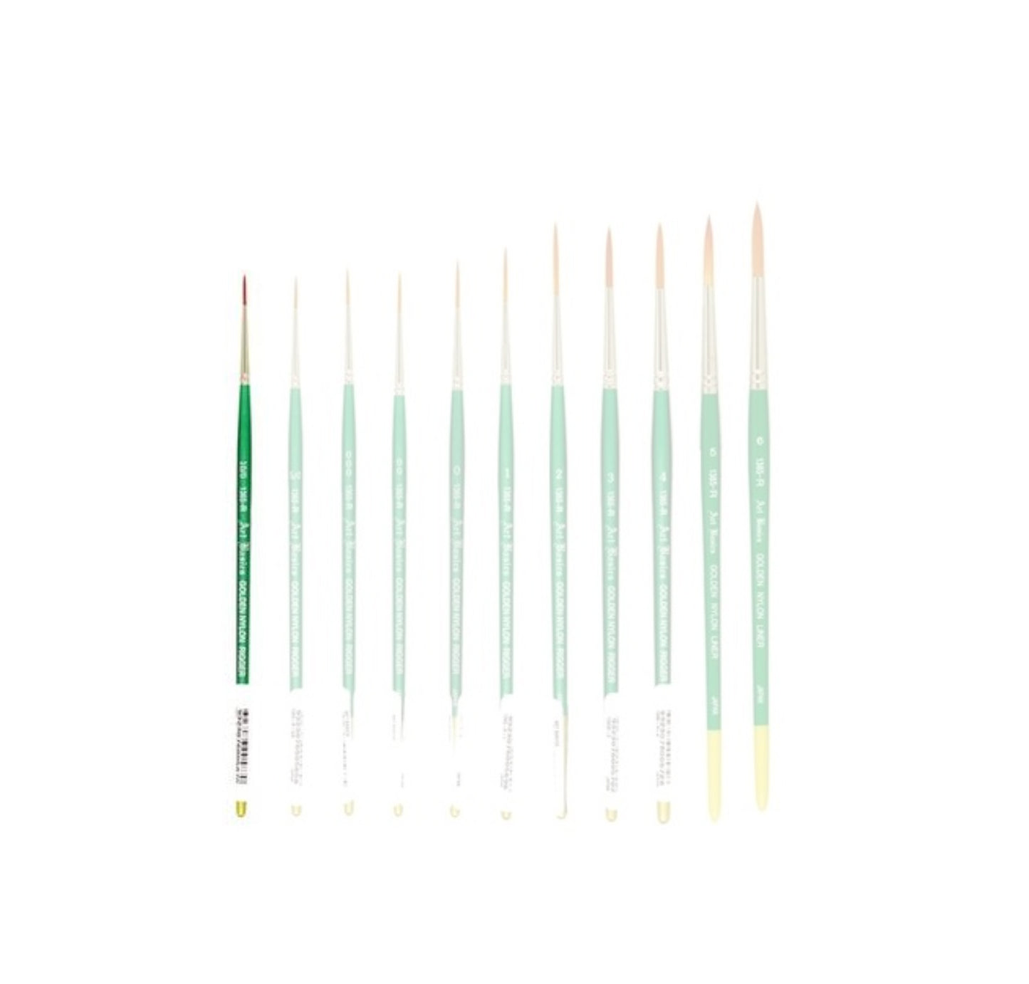 1365R Art Basics Golden Nylon Liner Watercolour Size 10/0