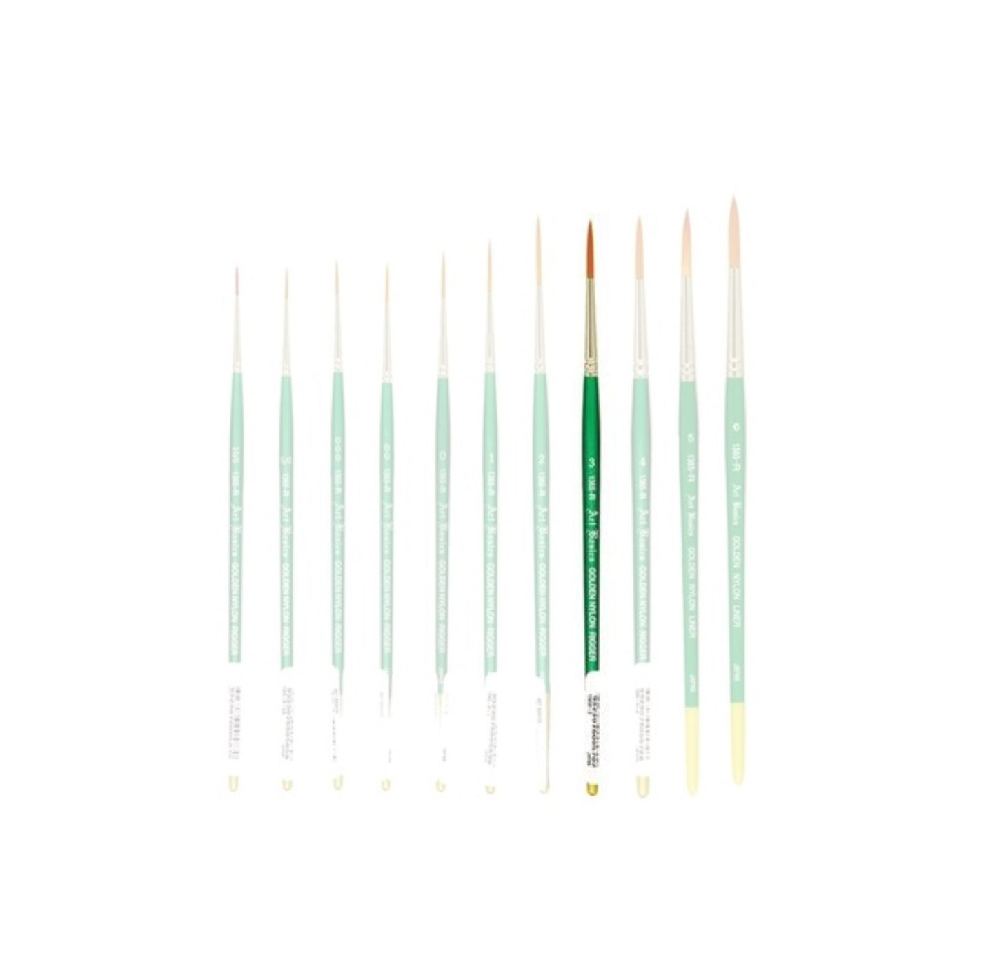 1365R Art Basics Golden Nylon Liner Watercolour Size 3