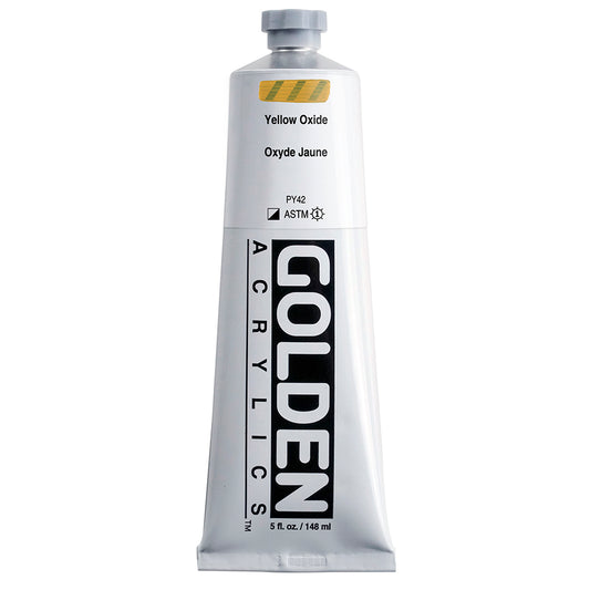 Golden Heavy Body Acrylic 148ml Yellow Oxide