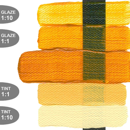 Golden Heavy Body Acrylic 473ml Indian Yellow Hue (discontinued) (discontinued)