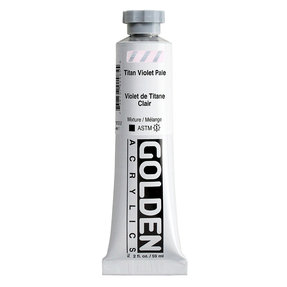 Golden Heavy Body Acrylic 59ml Titan Violet Pale