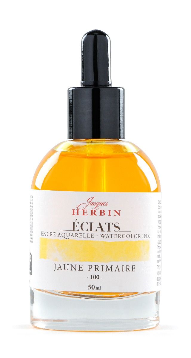 Eclats Watercolour Ink 50ml Juane Primaire - Primary Yellow (discontinued & online only)