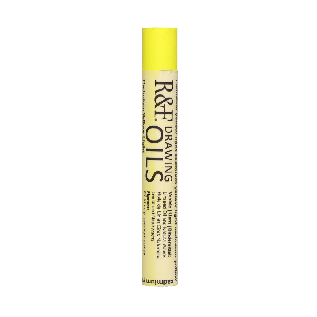 R&F Drawing Oils 12ml Cadmium Yellow Light