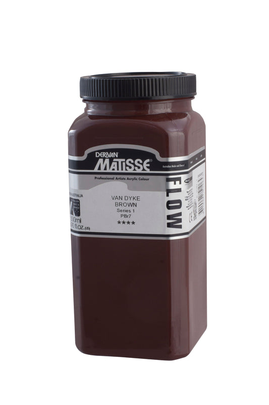 Matisse Flow 500ml Series 1 Van Dyke Brown