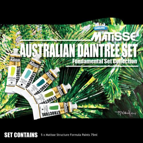 Matisse Structure Australian Daintree Set 5 x 75ml