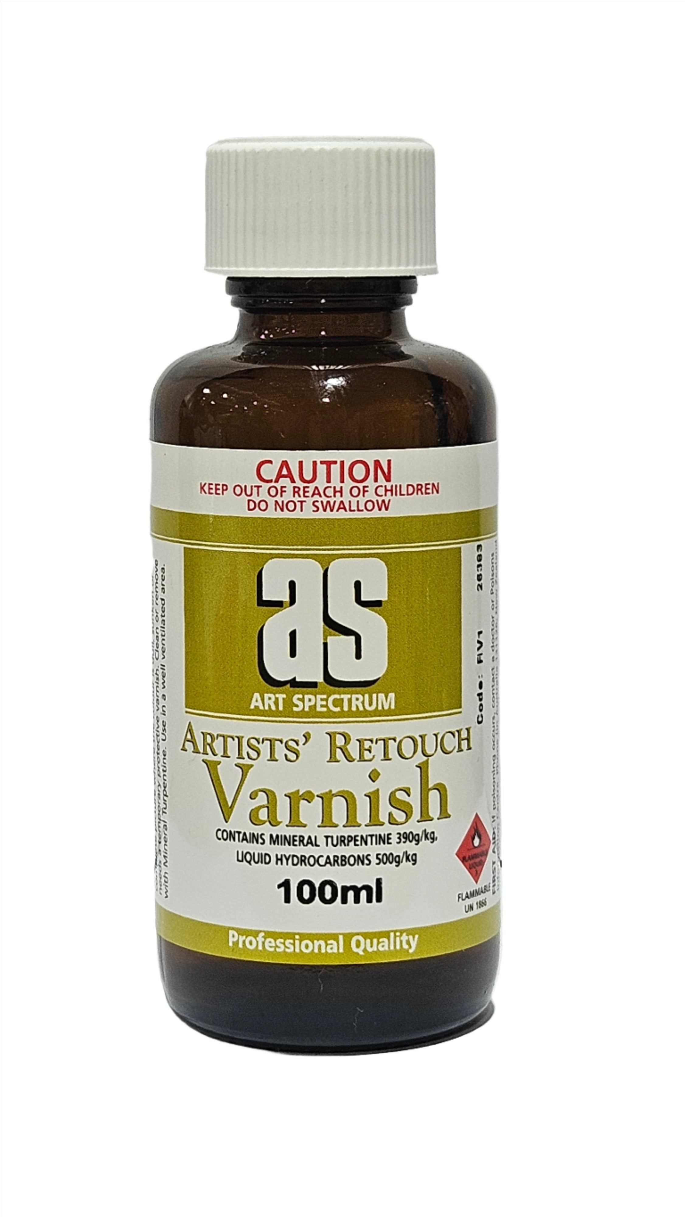 thumbnail image 2 of Winsor & Newton Artists Retouching Varnish - 500ml Bottle For Oil Painting Protection 2 of 6