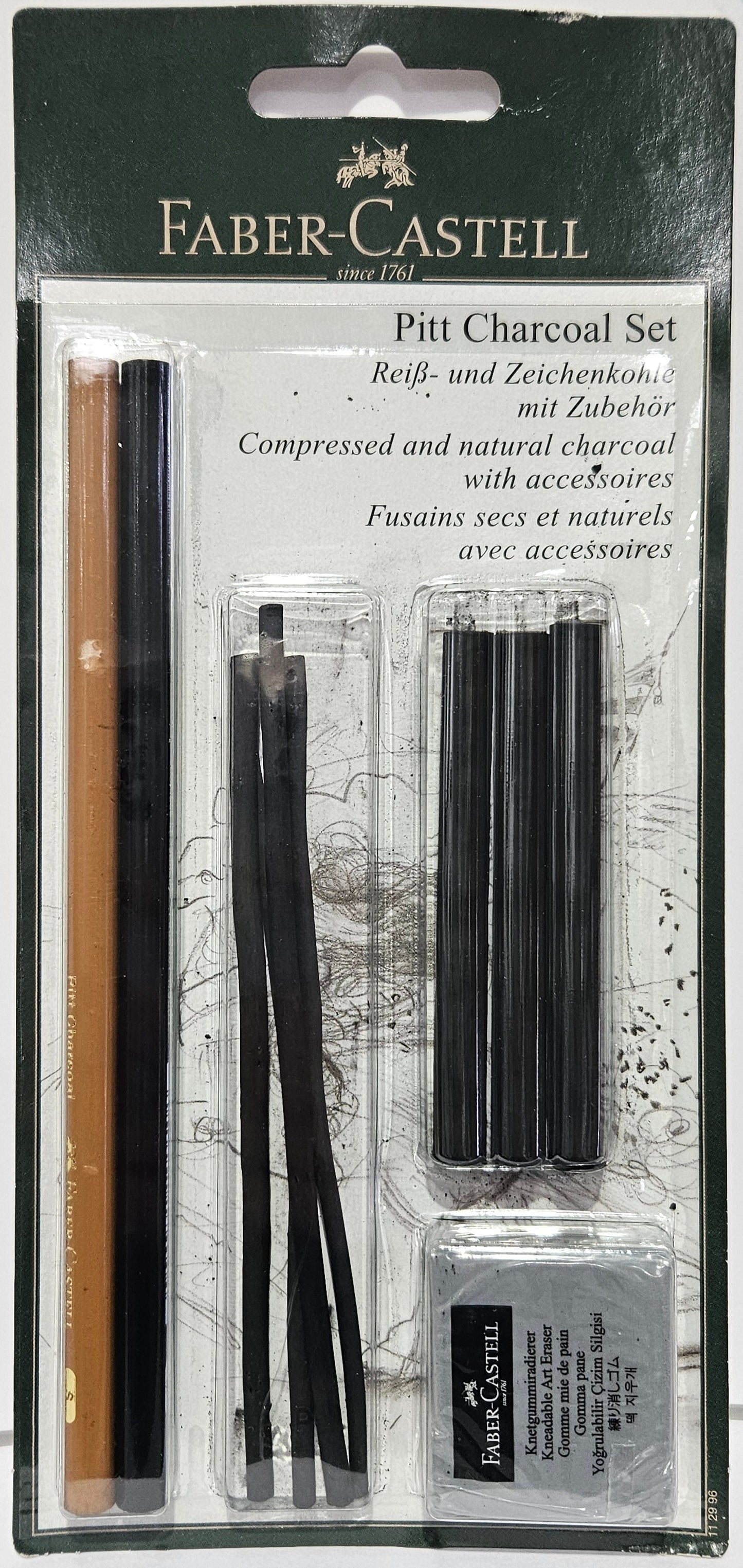 Faber Castell Pitt Charcoal Set 9 Pack