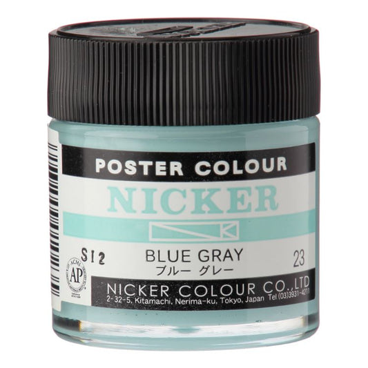 Nicker Poster Colour 40ml 23 Blue Gray